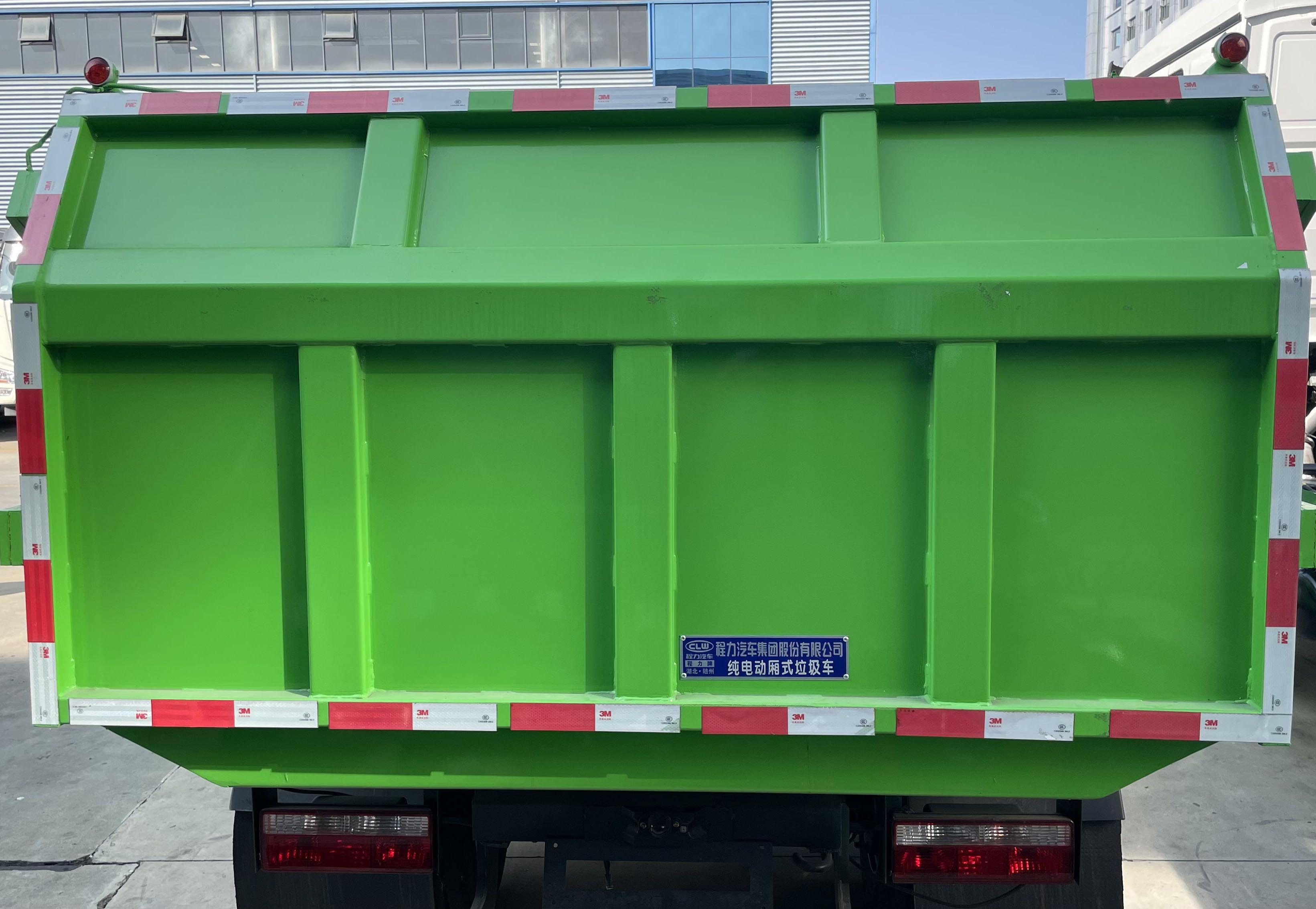江淮駿鈴純電動(dòng)廂式垃圾運(yùn)輸車圖片5