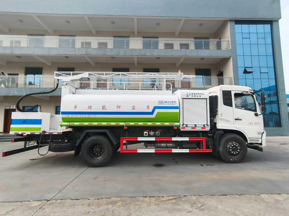 新款東風(fēng)天錦10m3多功能鐵路抑塵車綠化灑水車抑塵噴霧車圖片3