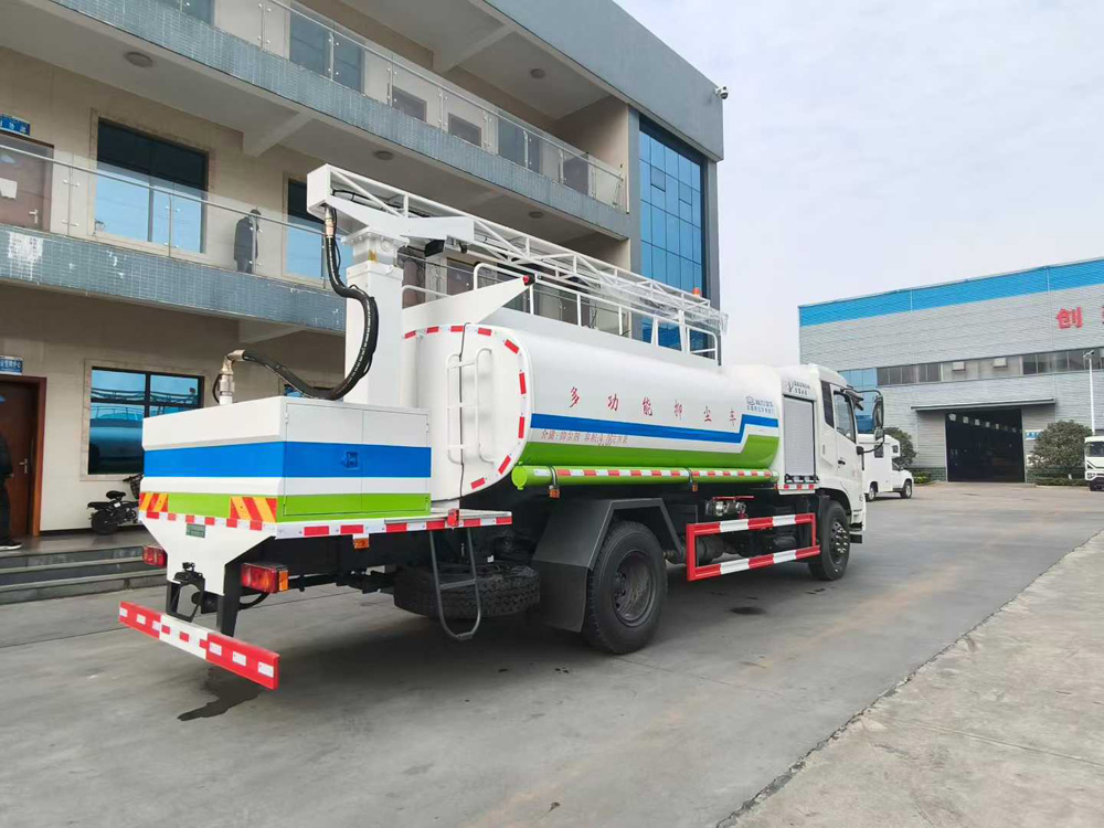 新款東風(fēng)天錦10m3多功能鐵路抑塵車綠化灑水車抑塵噴霧車圖片4